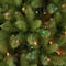 6.5 ft. Pre-lit Kingswood Fir Pencil Artificial Christmas Tree, Multicolor Lights